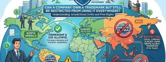 Can a company own a trademark but still be restricted from using it everywhere?